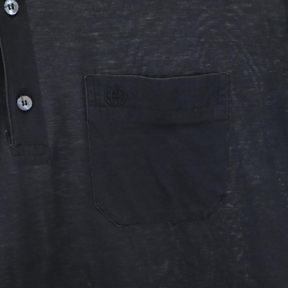 CELINE made in Italy Short sleeve Polo shirt M black Men's Used