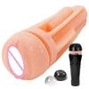 8.6inch Extra Long Soft Realistic Vagina Masturbation Cup for Men Safe Fidget Toys Orgasm Male Masturbator Sex Toy Adult Goods