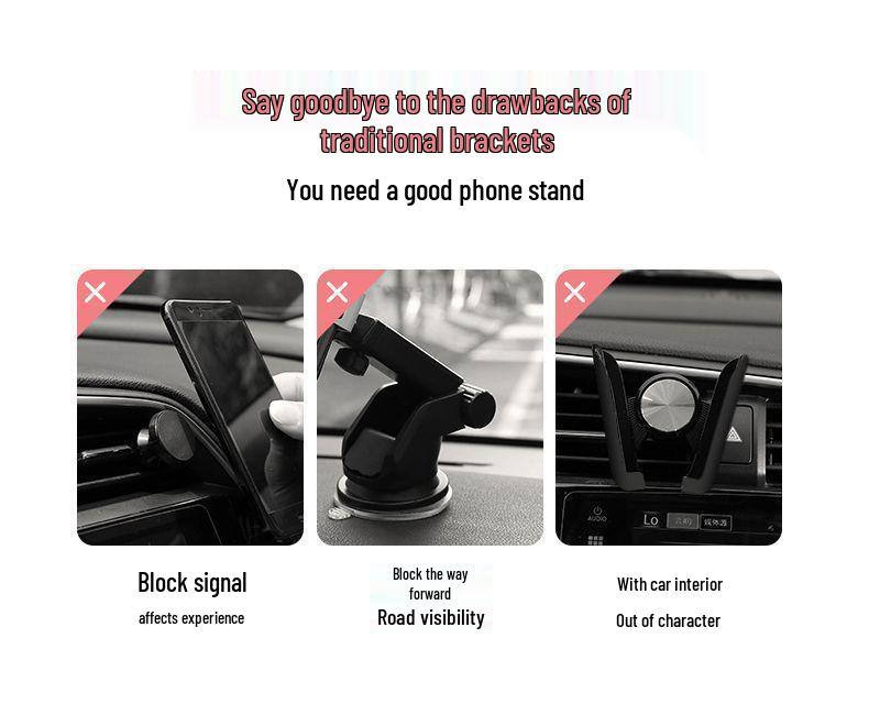 Crayon Shin-chan Cartoon Universal Car Phone Holder & Navigation Mount
