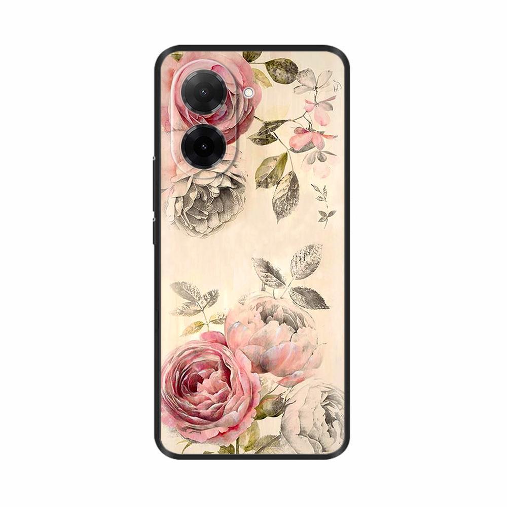 For Poco C71 Case Xiaomi Poco C71 Cover Fundas Coque Soft Black Silicone Camera Protector Phone Bumper Shell Poco C71 Casing