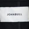 Unused Johnbull Overdying Work Coat L Nylon Waist Belt with Stand Collar Men's Used
