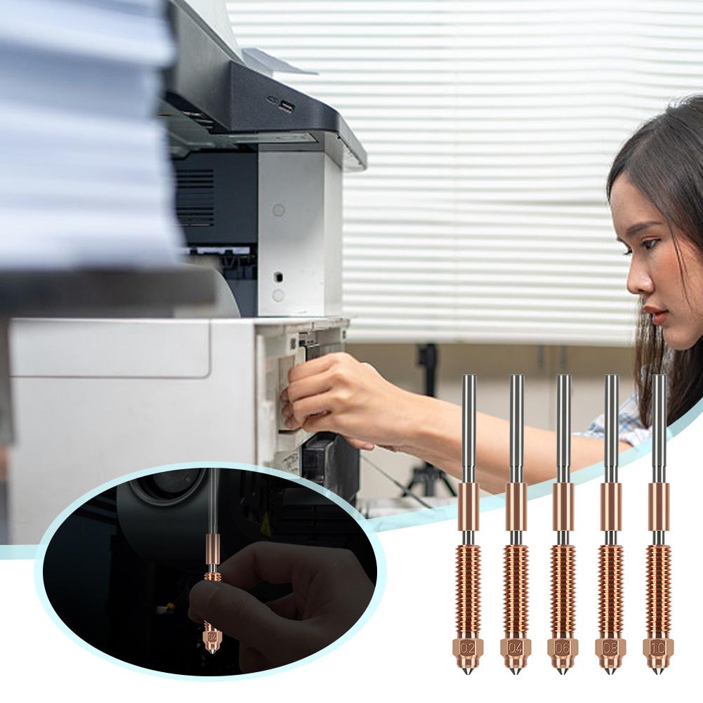 Quick-Swap Nozzle 0.2/0.4/0.6/0.8/1mm High-Speed Printing Nozzle High Temperature Resistant Nozzle for Creality K1C 3D Printers