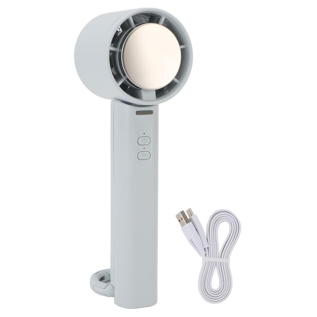Portable Handheld Fan Foldable Rechargeable 2000mAh 3 Speed Quiet Personal Fan Semiconductor