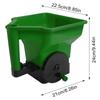 Easy Crank Hand Crank Spreader Even Dispersal Multipurpose Dispenser  Daily Planting