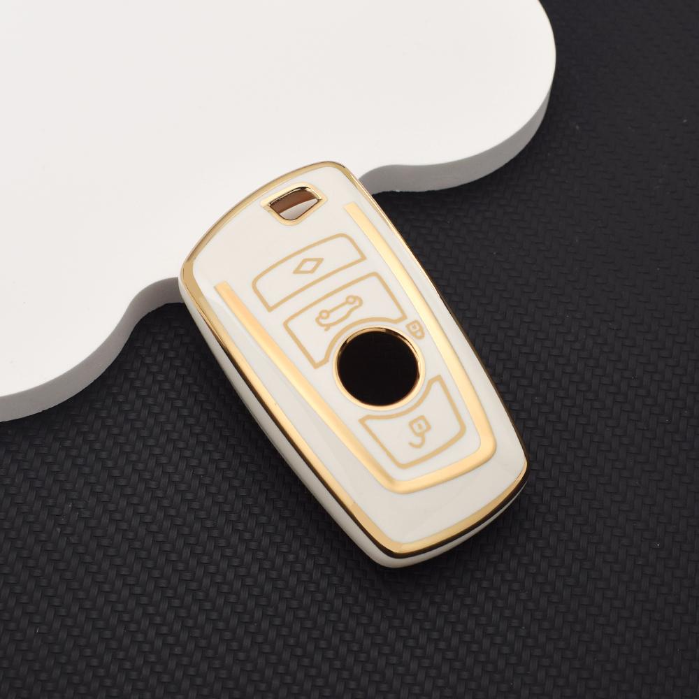 Soft Tpu Key Fob Case For Bmw 1/3/5/7 Series X1 X3 X4 X5 M3 M4 - Fits F10 F15 F20 F30 F18 F25 E34 Protective Case Accessory