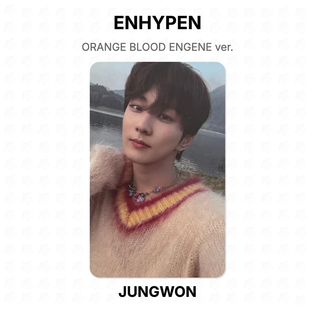 ENHYPEN ORANGE BLOOD ENGENE ver. Official Photocard