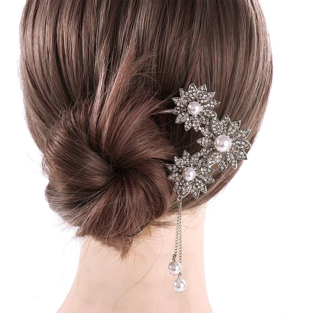 Design Tool  Pearl Hairpin Hanfu Hair Sticks Ancient Style Hairpin U Shaped Hairpin