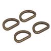 10pcs D Rings     Glossy Comfortable Small Compact Decorative Bag Buckles for   Crafts