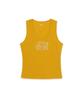 Emelbi Women'S Street Graphic Sleeveless T-Shirt Bos (D.Yellow)