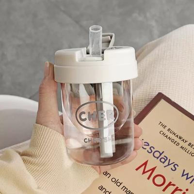 Children's Anti-drop, Small Cup, Easy To Carry, Cute, Easy To Carry, Straw Cup, Mini Ton Ton Water Cup