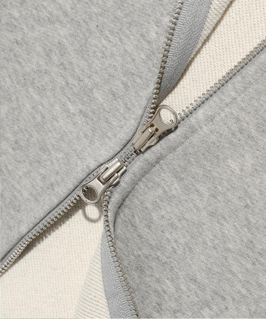 Istkunst Logo&Smiley Hood Zip Up_Grey(Ik2Efmm480A)