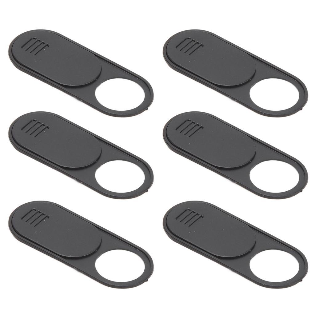 6PCS Car Camera Sliding Protection Cover Interior Cabin Camera Cover Replacement For Tesla Model 3