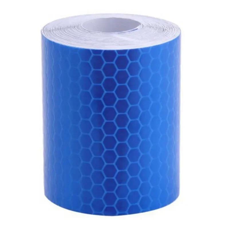 5cmX1m Car Reflective Tape Decor Decals Car Warning Safety Reflectante Tape Film Car Reflector Sticker Car Access Exterior