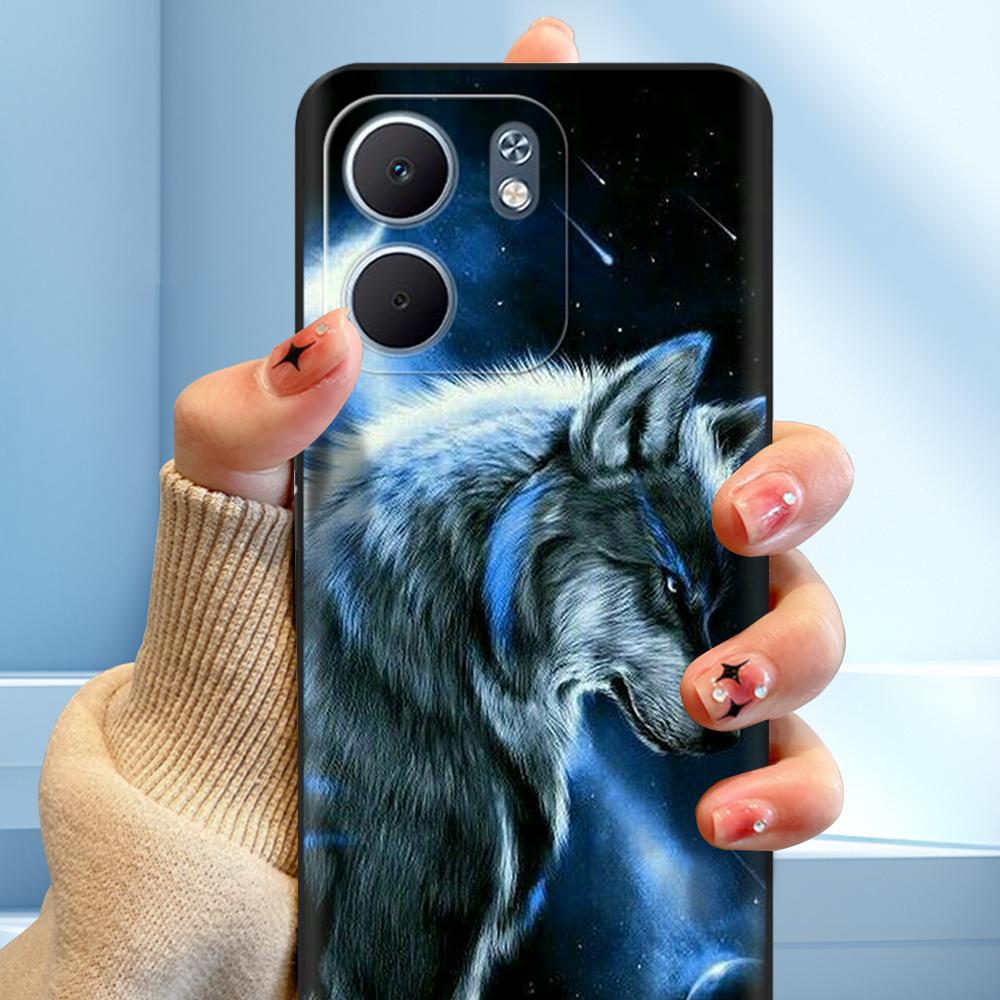 For Oppo A5x 4G 5G Phone Case A5 X Soft Silicone Cat Painted Back Cover For Oppo A5x Case A 5x 6.67" Shockproof Protective Shell