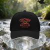 Electric Company Crown Pattern Sandwich Cap, Unisex Easy Lightweight Adjustable Outdoor Sun Hat, Ideal Gift for Travel, Parties,