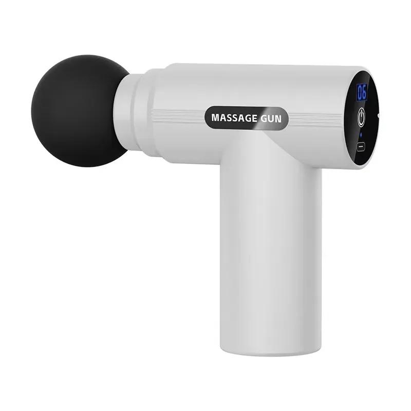 Mini Fascia Gun Deep Tissue Muscle Relief Portable Massage Gun Electric Percussion Pistol Massager Body Back Shoulder Muscle Relaxation Fitness Tool