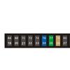 Professional Aquarium Thermometer Sticker Pack Paper Tank Temperature Strip Decals for Terrarium and Plant Pools