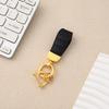 Luxury PU Leather Anti-Lost Motorcycle Car Keychain Pendant