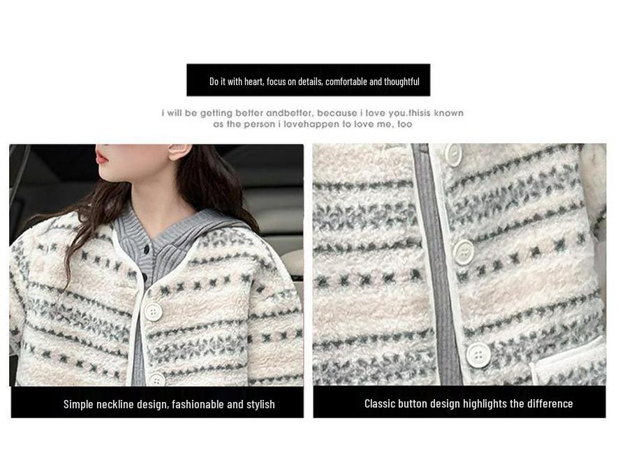 Flickor Set: Fluffig Tröjrock & Fodrade Vida Byxor - Vinterstil 2025