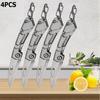 WXCOO Stainless Steel Folding Householdd Pocket Knife Kitchen Knife Kitchen Accessories Non-slip Handle Fruit Knife Cooking