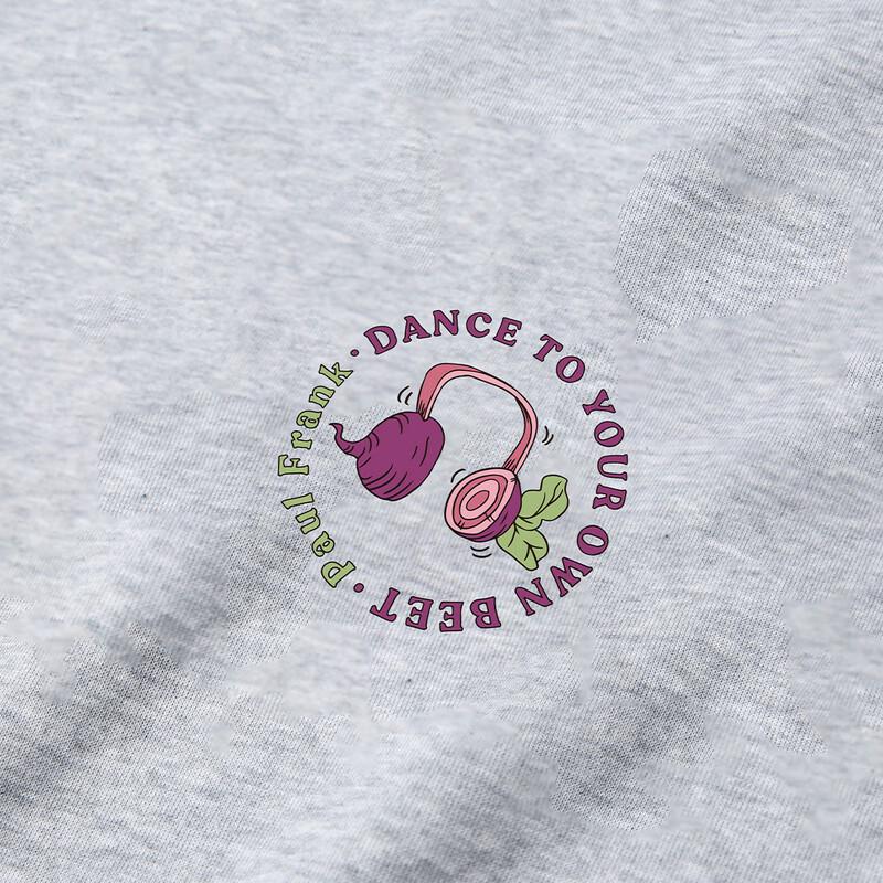 Paul Frank Men's Color-Block Round Neck Sweatshirt