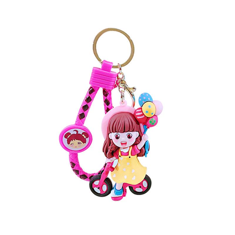 Windmill Couple Doll Keychain Cute Cartoon Kawaii Personalized Couple Gifts For Car Student Backpack