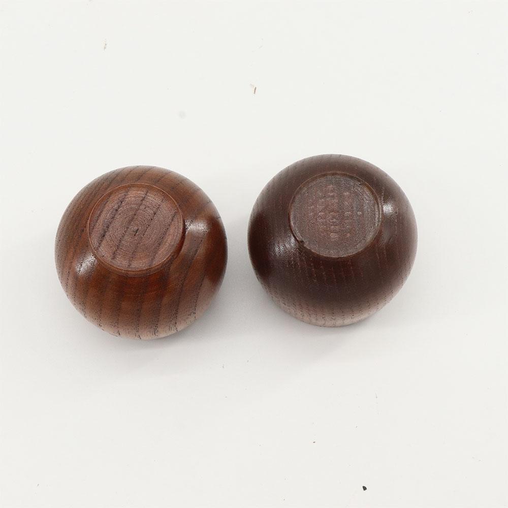 Handmade Bar Drinkware Jujube Wooden Japanese-style Drinking Cup Tea Cup Coffee Cup Wooden Cup