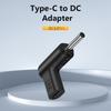 Convertitore per Spina 12V PVC USB Tipo C Femmina a DC Maschio Tipo Universale Adattatore di Alimentazione da USB-C a DC Multifunzionale per Router Tablet