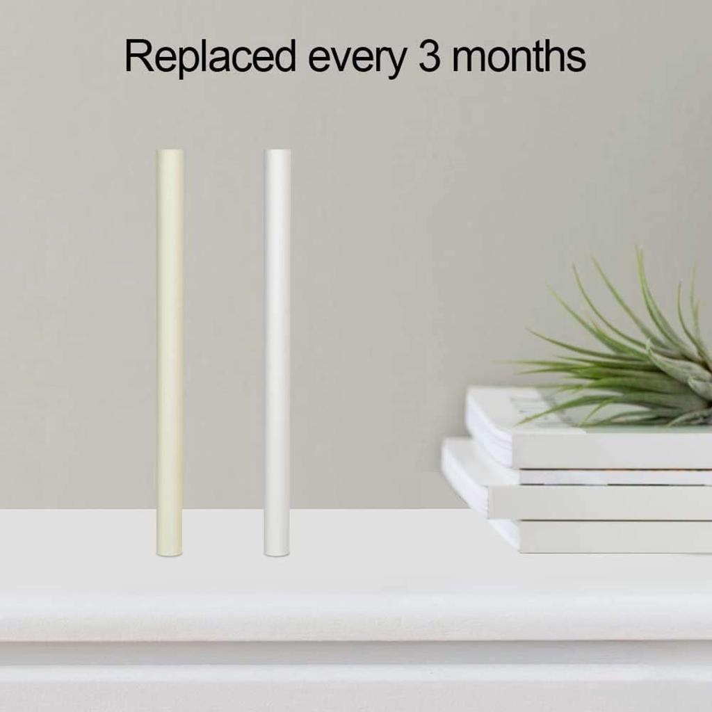 40pz Filtri in Cotone per Umidificatore Bastoncini Sostitutivi per Diffusori di Aromi Portatili Umidificatori Alimentati da USB Parte