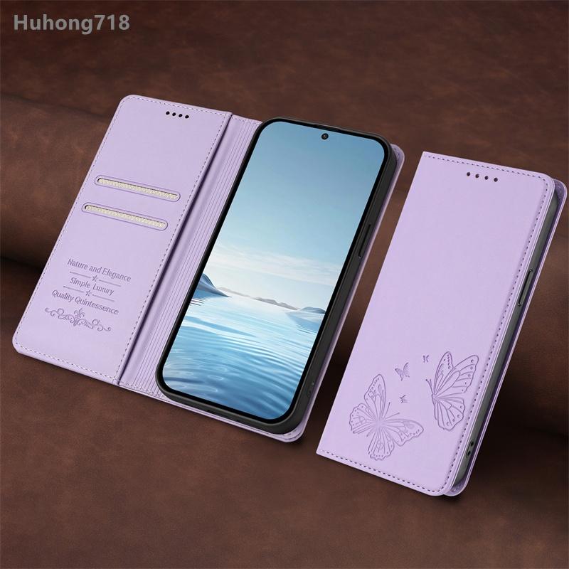 Do TCL K23 K24 P10 T506D T509K T5094 T603DL T608DL Magnetyczne Etui z Klapką Skórzane Pokrowiec Odporny na Wstrząsy Ładowanie Bezprzewodowe Slot na Kartę Uchwyt