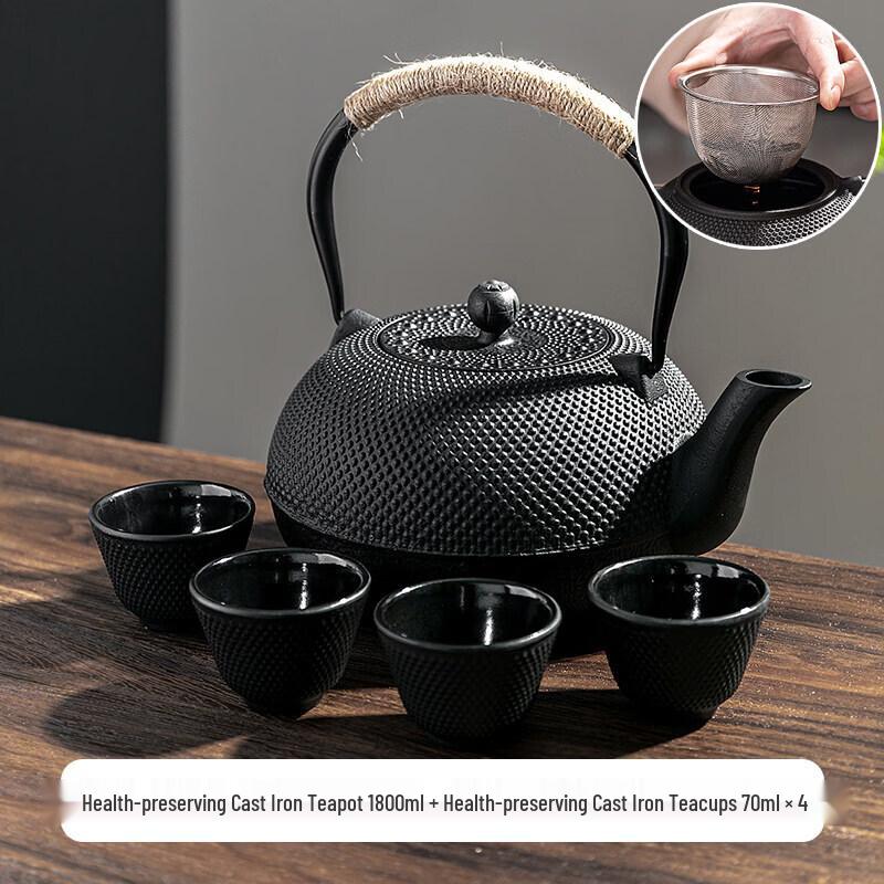 Cast Iron Teapot