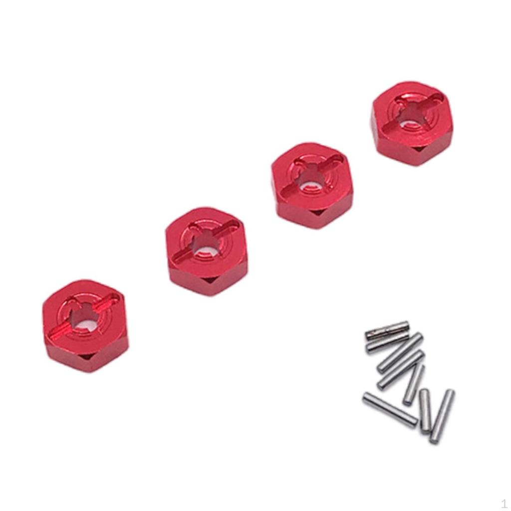 12mm Wheel Convert Adapter /1400 /12 124018 124019 RC Car Upgrade Parts (Set of 4)