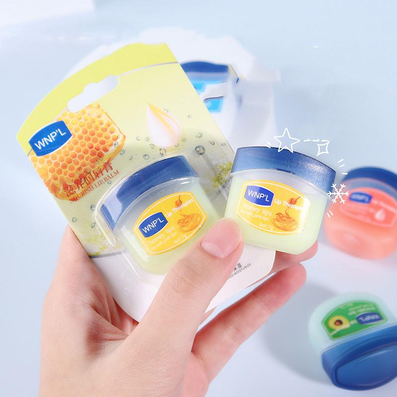 Vaseline Lip Balm Rosy Lips Cocoa Butter Creme Natural Nourishing Plant Lip Cream Clear Moisturizing Hydrating Lips Care Non Sticky Fade Lip Lines