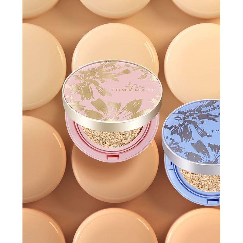 TOM MARK - Moist Light Air Cushion Liquid Foundation with Refill - 2 Shades