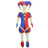 Magický virtuální cirkus Postava Pomni Cosplay Kostým Kompletní sada overalu S kloboukem Kryty na boty Rukavice Pro Halloweenské téma