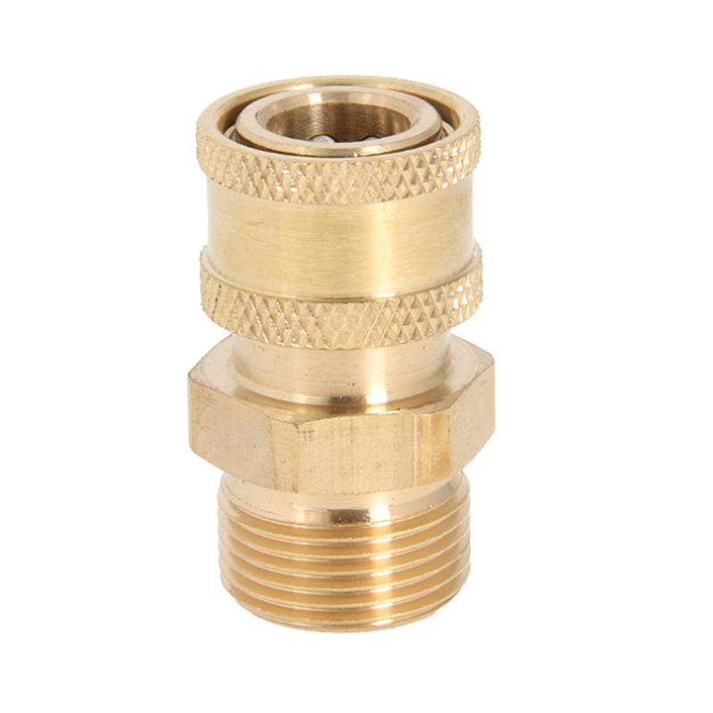 High Pressure Water Gun Water Pipe Quick Connector Car Washing Machine Water Outlet Accessories