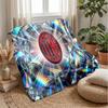 AC Milan Theme blanket Soft Flannel Blanket Plush Throw Blanket Cozy Sofa Bed Blanket for Home Decor
