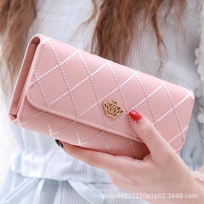 Women's Large Capacity Wallet with Multi-Card Slots: Long Clutch Bag, Phone Holder, Coin Purse, Fashionable Design for Students and Ladies.