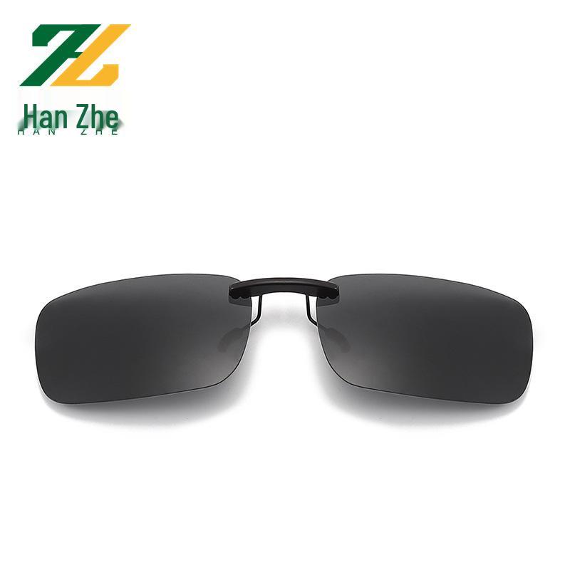 Polarized Flip-up Clip-on Sunglasses for Myopia, Night Vision & Driving - Unisex