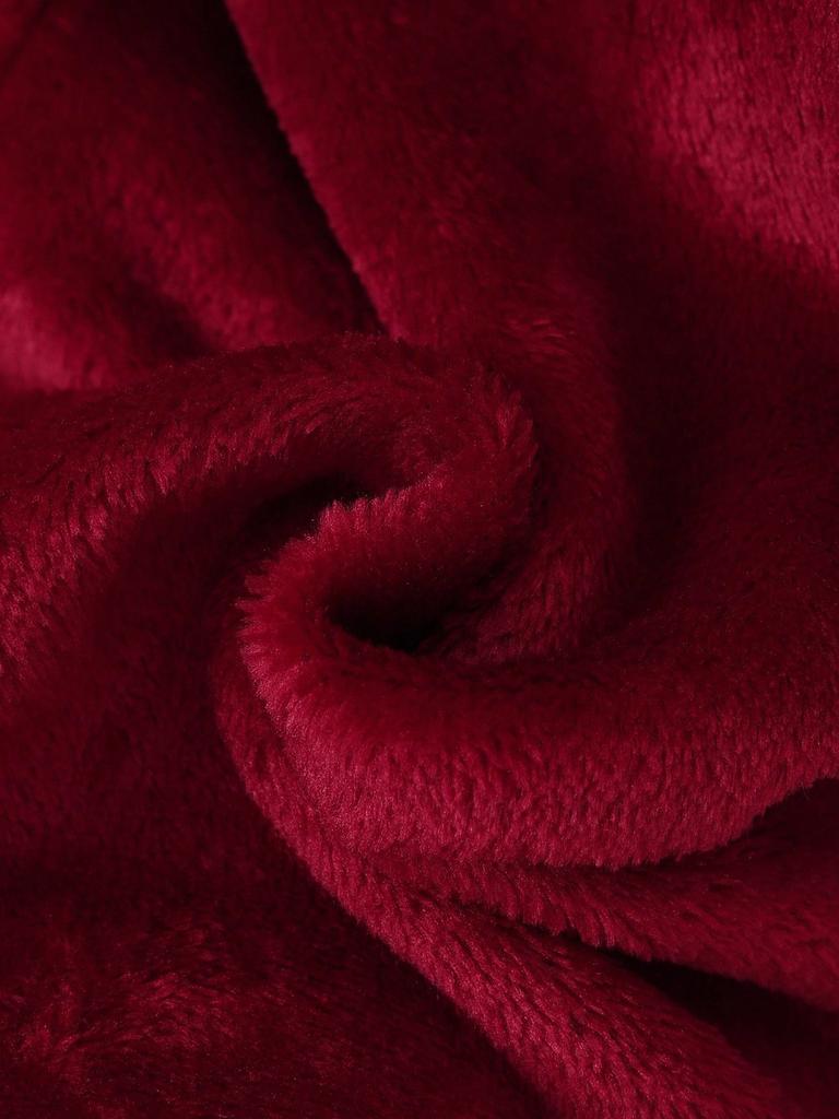 Pigiama Intero con Cappuccio a Manica Lunga da Ragazzo Colore Borgogna con Grafica di Ragno e Zip Caldo e Accogliente per Bambini Autunno Inverno