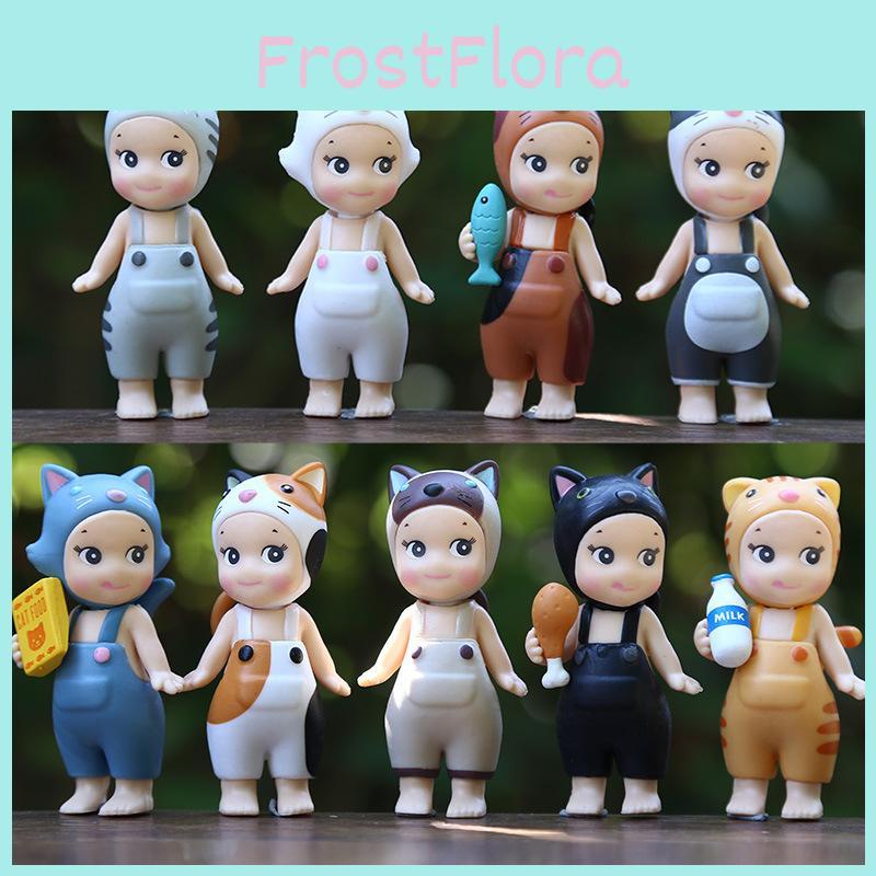 Cartoon Sonny Angel Figure Cat Style Doll Desktop Decoration Collectibles Gifts
