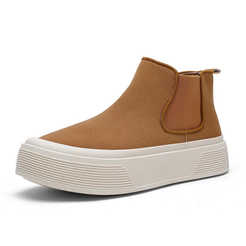Winter Casual High-top Board Shoes Thick-soled Non-slip Lightweight Martin Boots
