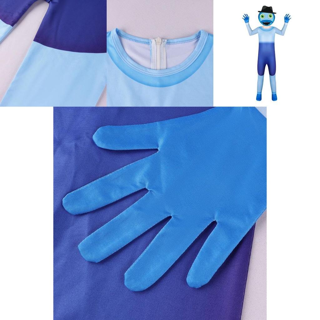 Poppy Playtime Huggy Wuggy Dad Cosplay Jumpsuits Mask Party Costume Outfits Perfect For Cosplay Parties And Halloween!