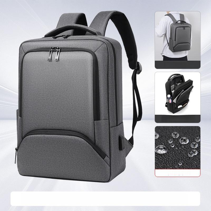 Men's Business Backpack Fashion Travel Women's Backpack High-end Commuting Lightweight School Bag Waterproof Laptop Bag