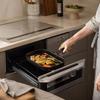 [Online Exclusive] Pearl Metal Grill Pan, Black, 25 x 17 cm, with Iron Lid and Handle, AZ-7049