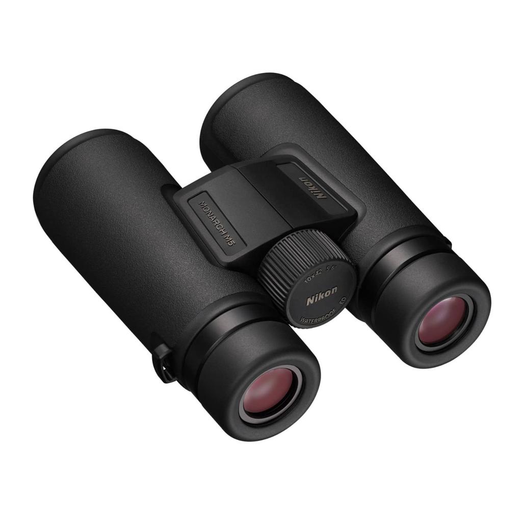 Nikon Monarch M5 10x42 Binoculars Waterproof Fogproof Rubber Armor ED Glass Nikon USA Official Model