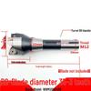MFWN90 High-Speed Hexagonal Heavy Cutting Milling Cutter with Double-Sided Insert, Morse Taper 4 Turret R8