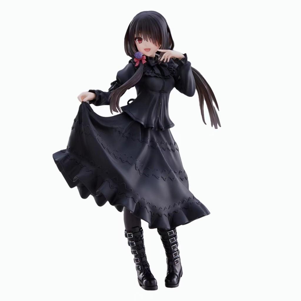 Wholesale Dropshipping Pvc Date A Live Kurumi Tokisaki Dress Handmade Model Anime Figure Box Decoration
