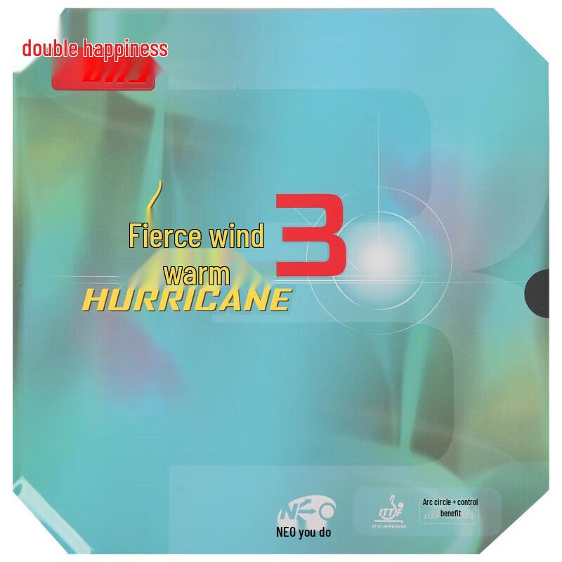 DHS NEO Hurricane 3 Table Tennis Rubber