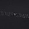 Men's FILA Polo Shirts Men's Jet Black Polo Collar Moderate Straight Fit
